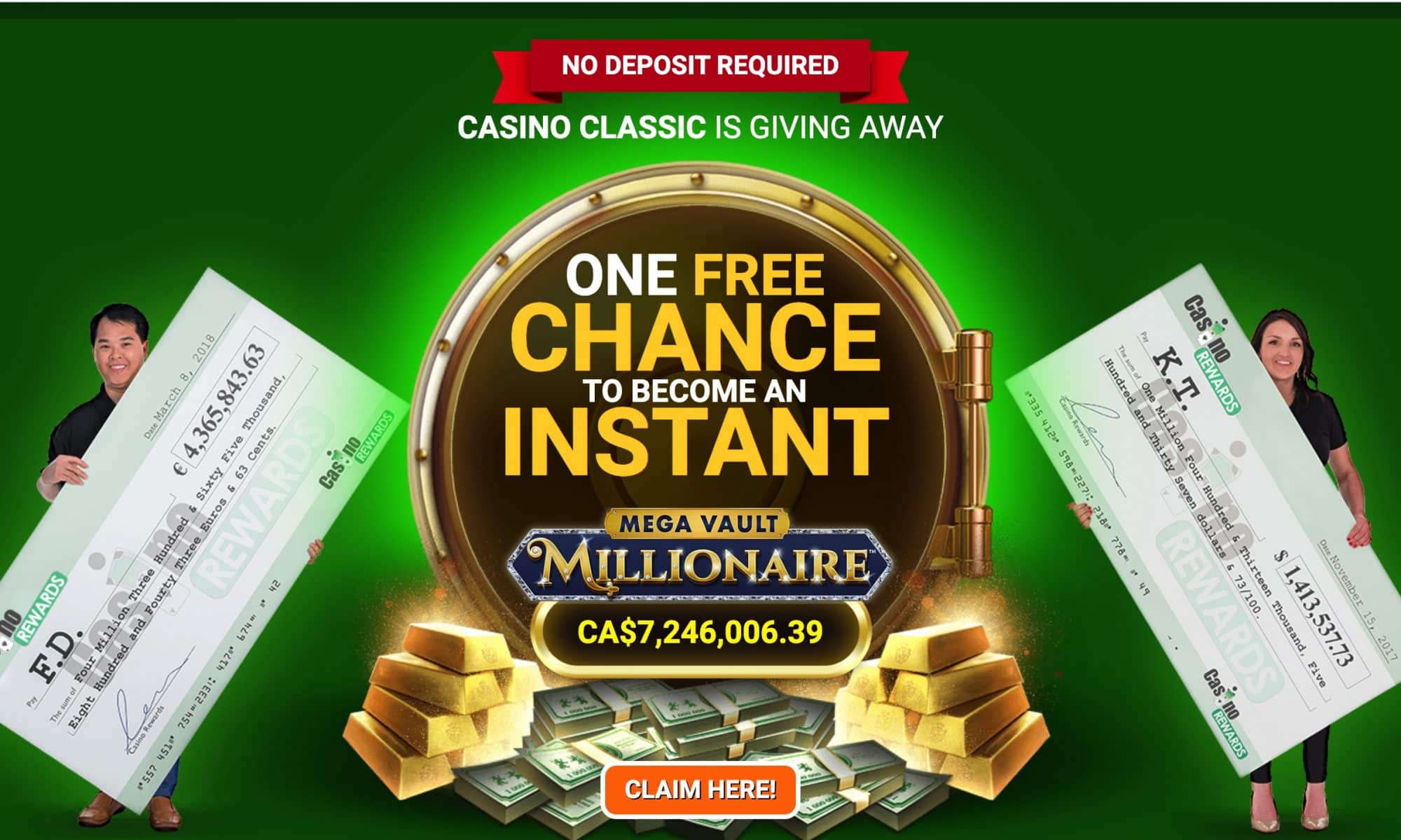 Casino Classic - $500 match prize plus loyalty points